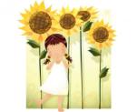BeKid Tablou canvas Mira - 40 x 40 cm