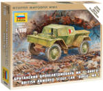 Zvezda Easy Kit British Armoured Scout Car 1:100 (6229)