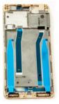  tel-szalk-02217 Xiaomi Redmi Note 4 arany előlap lcd keret, burkolati elem (tel-szalk-02217)