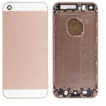  tel-szalk-00104 Apple iPhone SE rózsa arany akkufedél, hátlap, hátlapi kamera lencsével (tel-szalk-00104)