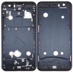  tel-szalk-01847 HTC U11 fekete előlap lcd keret, burkolati elem (tel-szalk-01847)