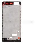  tel-szalk-01962 Huawei P9 fekete előlap lcd keret, burkolati elem (tel-szalk-01962)