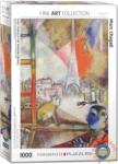 EUROGRAPHICS Chagall - Paris Through the Window 1000 db-os (6000-0853)