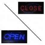  LED, рекламна табела, вътрешен монтаж, 500x250, OPEN, CLOSE (LED-OPEN-CLOSE)