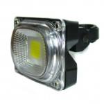  W618 - акумулаторен, led фенер, cob, 20w, 3 режима светене, светлини за велосипед (w618)