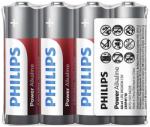 Philips LR6P4F/10 - 4 db alkáli elem AA POWER ALKALINE 1, 5V 2600mAh Phil-LR6P4F/10 (P2199)