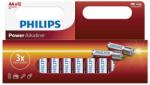 Philips LR6P12W/10 - 12 db alkáli elem AA POWER ALKALINE 1, 5V 2600mAh Phil-LR6P12W/10 (P2205)