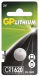 EMOS Lítium gombelem CR1620 GP LITHIUM 3V/75 mAh EMS079 (EMS079)