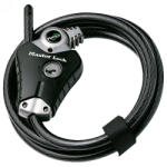 Master Lock Antifurt Master Lock cablu Python 1.8m x 10mm Negru