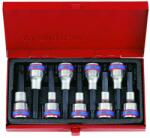  king tony torx bitfej készlet 1/2" 9 részes l80 4119pr