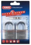 Abus 727/40 Twins Titalium lakat 3K (72740TW)