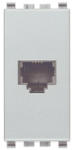 Vimar Priza modulara telefon RJ11 6/4 gri Vimar Eikon (VIM-20320.N)