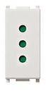 Vimar Priza modulara 2P+T 10A 1M VIMAR PLANA alba (VIM-14201)