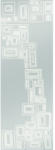 ECLISSE Usa glisanta sticla MIRAGE 900x2100 mm (ECS-TRMIRAGE090B)