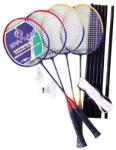 Tactic Sport Easy 4 Tollaslabda szett / Badminton készlet 4 ütővel hálótartóval, hálóval