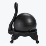 Capetan Capetan® Fit Office Plus háttámlás fitnesz szék labdával gurulógörgőkkel - felnőtt méret