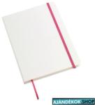  AUTHOR A5-ös jegyzetfüzet, fehér, rózsaszín