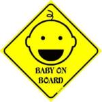  Baby on board fej matrica