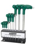 Brüder Mannesmann Set chei imbus Hex Mannesmann 18150, O2 - 12 mm, 9 piese (M18150) Cheie imbus