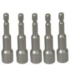 TROY Set de biti tubulari magnetici Troy 22292, O10x65 mm, 5 bucati (T22292)