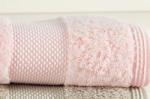 SOFT COTTON DELUXE luxus törölköző 50 x 100 cm-es Rózsaszín / Pink