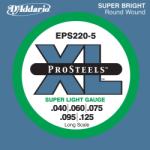D'Addario EPS220-5 Basszusgitár húr (<![CDATA[EPS220-5]]>)
