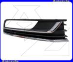 VW PASSAT B7 2010.11-2014.07 /3C/ Első lökhárító rács jobb "Comfortline" (1 krómcsikkal) VG0552133