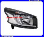 RENAULT TRAFIC 3 2014.05-2021.02 /X82/ Fényszóró jobb (H4/W21/5W) nappali fényes (motor nélkül) DEPO 551-11A7R-LDEM2