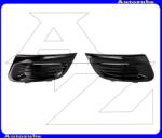 RENAULT TWINGO 2 2012.01-2014.08 Első lökhárító rács szett, fényes fekete (jobb+bal) RN2012140