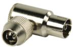 Valueline Conector coaxial profesional mama cotit Valueline (CX PROFSOCK)
