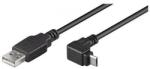 Goobay Cablu USB la 5 pini micro USB 90 1.8m Goobay (95343)
