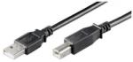 Goobay Cablu imprimanta USB 1.8m USB A la USB B Hi-Speed cupru Goobay (68900) - sogest