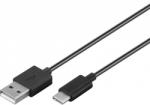 Goobay Cablu USB Type C tata - USB 2.0 tata 1m negru Goobay (45735) - sogest
