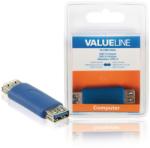 Valueline Adaptor USB A 3.0 mama - USB A mama albastru Valueline (VLCB61902L) - sogest