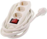 Well 3 Plug 3 m Switch (EXTS-3S3M-SW-WL)