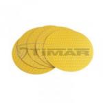  Flex Tépőzáras falcsiszolópapír kerek, sárga, perforált, 225mm, P60 260.233 (260.233)