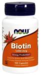 NOW FOODS Now - Biotin 1000 Mcg - Supports Amino Acid Metabolism - 100 Kapszula (fd)