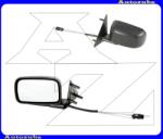VW JETTA 2 1984.02-1991.12 /19E/ Visszapillantó tükör bal "1987.08. -tól" manuális, tükörlappal, fekete borítással VG0287114