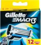  Gillette Mach3 tartalék pengék 12 db