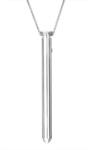 Crave Vesper Necklace Silver Vibrator