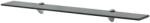 vidaXL Raft suspendat din sticlă, 80 x 20 cm, 8 mm (243791) - vidaxl Raft