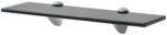 vidaXL Raft suspendat din sticlă, 40 x 20 cm, 8 mm (243787) Raft