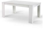 TEMPO KONDELA Étkezőasztal, fehér, 140x80 cm, TOMY NEW - mindigbutor