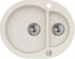 Alveus Roll 80 egymedencés gyümölcsmosós ovális gránit mosogató (Roll 80-G11)