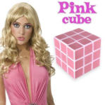  Rózsaszín rubik kocka szőkéknek