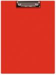 Q-Connect Clipboard dublu A5, plastifiat PVC, Q-Connect - rosu (KF16207)