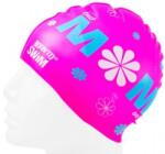 B2S Úszósapka BornToSwim Mom Swimming Cap Rózsaszín