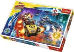 Trefl Maxi puzzle - Mickey és az autóversenyzők 24 db-os (14266)
