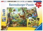 Ravensburger Állatok az erdőben, állatkertben és a ház körül 3x49 db-os (09265)