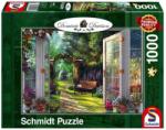 Schmidt Spiele View of the Enchanted Garden, Dominic Davison 1000 db-os (59592)